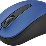 Mouse Quaroni MAQ02A Alambrico/ Optico/ 1200DPI/ Color Azul