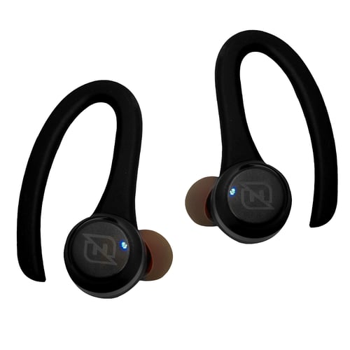 Audifonos Inalambricos Necnon In-Hear NBABNS01AS Bluetooth 5.1/ Indicador 4-LED/ 30MAH/ Con Orejera Anti Caida/ Color Negro