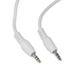 Cable Auxiliar Premium Gigatech CAUX-1.5B 1.5M Blanco