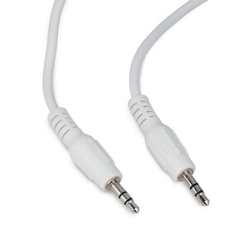 Cable Auxiliar Premium Gigatech CAUX-1.5B 1.5M Blanco