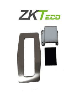 Accesorio Para Montaje de Lectoras ZKTECO Fingerprint Plate TS1100/Compatible Con Lectoras FR1200 u Otros/Para Torniquete Modelo TS1100