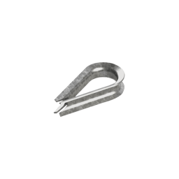 Cuello para cable Surtek, calibre 1/4", fabricado en acero, CUELLO-14LS