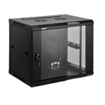 Gabinete de Pared Saxxon SA661201 12 UR/ Fijo/ Capacidad de Carga de 60KG/ 600MM X 600MM X 635MM