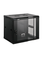 Gabinete de Pared Saxxon SA661201 12 UR/ Fijo/ Capacidad de Carga de 60KG/ 600MM X 600MM X 635MM