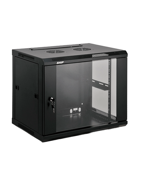 Gabinete de Pared Saxxon SA661201 12 UR/ Fijo/ Capacidad de Carga de 60KG/ 600MM X 600MM X 635MM