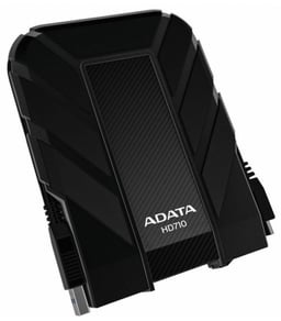 Disco duro externo USB 3.1 5TB Adata HD710P contragolpes, negro, AHD710P-5TU31-CBK