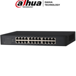 Switch Gigabit de 24 Puertos No Administrable Dahua DH-PFS3024-24GT Carcasa Metalica