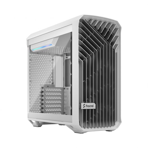 Gabinete Fractal Design Torrent Compact Blanco , Con Ventana, ATX, EATX, Micro ATX, Mini-ITX, SSI CEB, 2X Vent, Sin Fuente, Blanco, FD-C-TOR1C-03