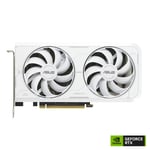 Tarjeta de Video Asus DUAL-RTX3060TI-O8GD6X-WHITE, 3060 TI White OC/ 8GB/ GDDR6X/ 256BIT/ Aura Sync/ PCI-E 4.0