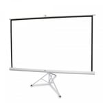 Pantalla para Proyeccion 120" con Tripie Qian QPD-69603 Blanco Mate