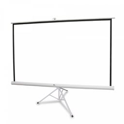 Pantalla para Proyeccion 120" con Tripie Qian QPD-69603 Blanco Mate