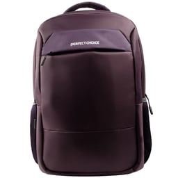 Mochila Para Laptop 15.6" Perfect Choice Fearless PC-083924 Poliéster / Poliuretano Morado