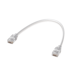 Paquete de 24 Patch Cord UNIFI Etherlighting de 15CM Ubiquiti UACC-CABLE-PATCH-EL-0.15M-W-24 Blanco