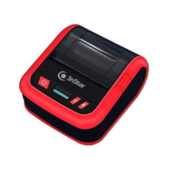 Impresora Movil de Recibos y Etiquetas Termica Directa 3NSTAR PPT305BT 203DPI/ USB/ Bluetooth/ Negro, Rojo