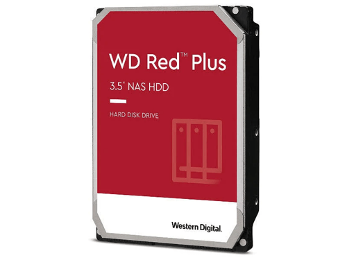 Disco Duro Interno 10TB WD Red Plus WD101EFBX SATA III, 2.5" 1-8 Bahias, Para NAS