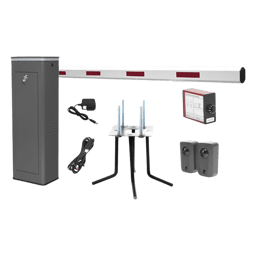 Kit Completo De Barrera Derecha XBS ACCESSPRO KIT-XBS-3R CORONA LED BRAZO 5.5M SENSOR DE MASA LAZO MAGNÉTICO FOTOCELDAS 2 CONTROLES INALÁMBRICOS