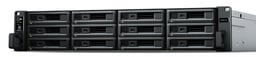 Servidor Nas Para Rack Synology RS3621XS+ (2 U) de 12 Bahias/ 648 TB/ 8 GB RAM/ Expandible a 36 Bahias