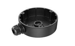Caja de Conexión de Exterior para Cámara Hikvision DS-1280ZJ-DM8 (Black), Color Negro, Compatible con DS-2CD2343G2-I(U) (Black)