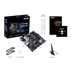 Tarjeta Madre Asus Prime B550M-A WIFI II Socket AM4/ Micro ATX/ PCIE 4.0/ WI-FI 6/ HDMI/ DVI-D/ D-SUB/ SATA 6/ Aura Sync RGB