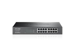 Switch TP-Link TL-SG1016DE Inteligente 16 Puertos Gigabit 10/100/1000M Plug And Play