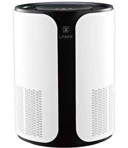 Purificador De Aire Lanix Xair 2/Filtro HEPA/Hasta 18 m²/Color Blanco-Negro/14997
