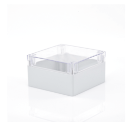 Gabinete de Plástico TXPro TXG-01-5 para Exterior/IP65/160X160X90MM/Cierre por Tornillos/Tapa Transparente