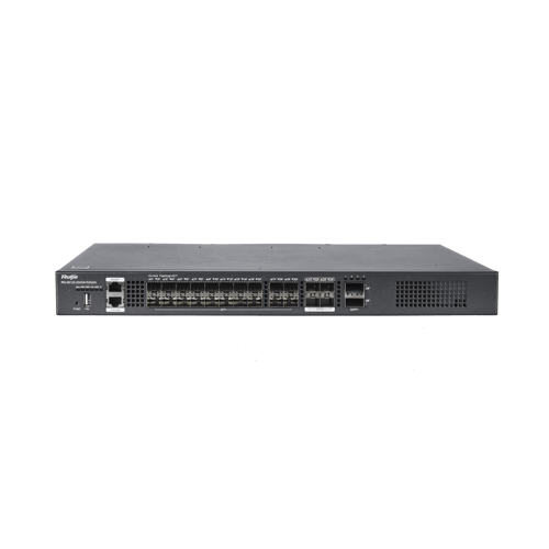 Switch Distribucion de Fibra Hasta 23TBPS de Capacidad Ruijie RG-S6120-20XS4VS2QXS