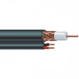 Cable Siames RG-59 WAM, macho/macho, 305m, RG59UL-1000B