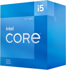 Procesador Intel CI5 12400F Socket 1700, 12TH Gen, 2.5GHZ/ 18MB/ 65W, BX8071512400F