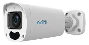 Cámara IP Bullet UNIARCH IPC-B315-APKZ/5 MP/Ultra 265/Lente Motorizado 2.8–12 mm/WDR 120 dB/Micrófono Integrado/MicroSD 256 GB/IR 50 m/PoE