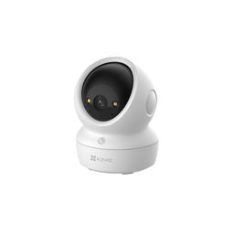 Camara PT Wi-Fi Ezviz CS-H6C G1 De 8MPX/Lente 4MM/Vision Nocturna Inteligente En Color/Deteccion Humana/Deteccion De Mascota/Llamada A La App Con Un Toque/Almacenamiento En MicroSD Y Nube