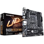 Tarjeta Madre Gigabyte B450M DS3H WIFI Socket AM4/ HDMI/ DDR4/ 128GB/ Micro ATX/ PCI-EX 16/ SATA/ AMD/ USB 3.1