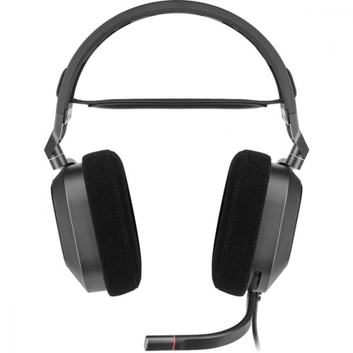 Diadema Audifono Con Microfono Corsair HS80 RGB USB Wired Carbon, CA-9011237-NA
