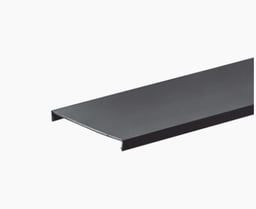 Tapa para Canaleta Ranurada Tipo G Panduit C3BL6 3"X1828.8MM de Largo Color Negro