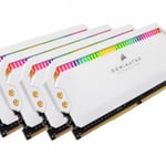 Memoria DDR4 32GB 4000MHZ (4X8GB) Corsair Dominator Platinum RGB White CL19 XMP, CMT32GX4M4K4000C19W