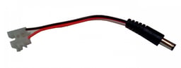 Bolsa con 10 adaptadores para alimentación de cámara Saxxon PSUWB04, conector macho, 18 AWG