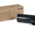 Tóner Xerox 106R02737 negro Workcentre 3655 6/100 paginas