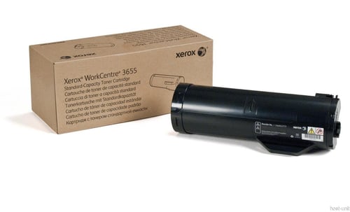 Tóner Xerox 106R02737 negro Workcentre 3655 6/100 paginas