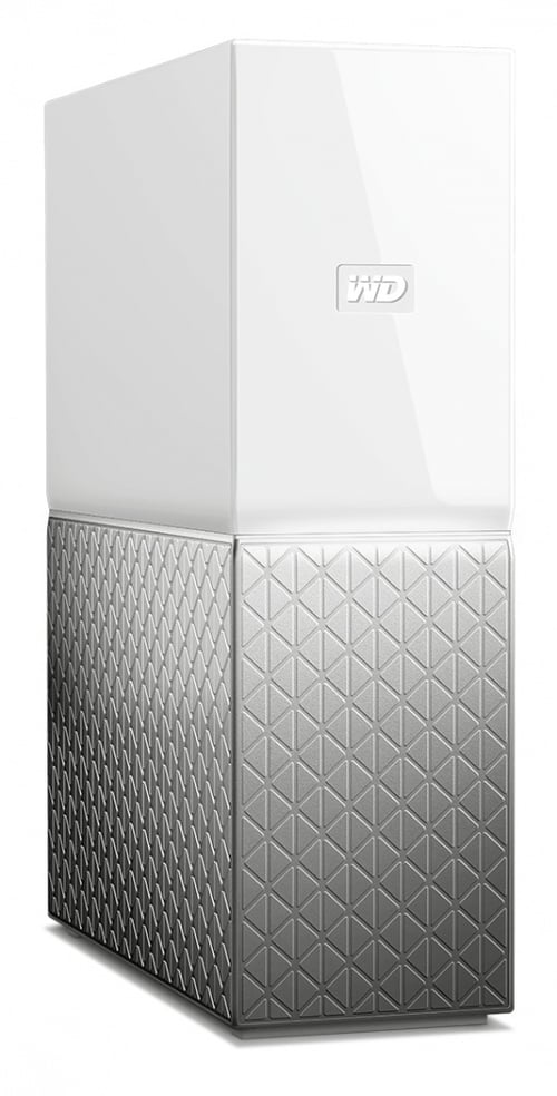 Disco Duro Externo 6TB WD My Cloud Home 3.5" Escritorio Ethernet USB 3.0, Gris/ Blanco, WDBVXC0060HWT-NESN