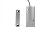 Sensor Magnetico de Cortina Horn HO-03I, Metalico, NC Compatible con Paneles IHORN/ RISCO/ DSC/ Bosch
