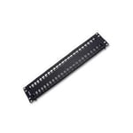 Patch Panel Modular De 48 Espacios Cat.6 / 6a Belden Negro 2ur, Ax103115