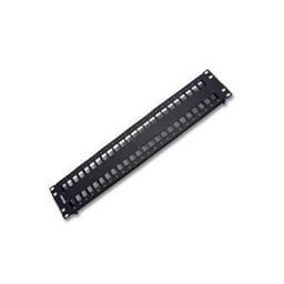 Patch Panel Modular De 48 Espacios Cat.6 / 6a Belden Negro 2ur, Ax103115