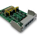 Tarjeta Panasonic de 4 troncales analógicas, incluye caller ID, KX-HT82480X