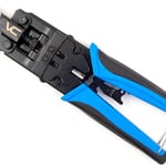 Pinzas I-PUNCH Vertical 078-2150, cable para remate de jacks CAT 5E/6/6A serie V-MAX Keystone