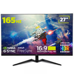 Monitor 27" Yeyian Gamer Led / FreeSync / Full HD / 165Hz / 1MS / HDMI / Vesa / Negro / YMF-VA27-01