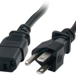 Interlock de Energia de 1.8M Calibre 18 para Equipos de Cómputo Gigatech CC3C18-1.8