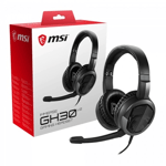 Diadema Audifono con Microfono MSI Immerse GH30 V2 Gaming Alambrico/ 3.5MM/ Negro