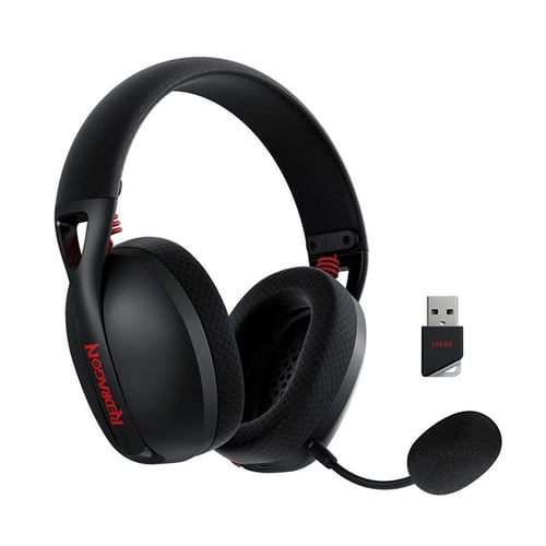 Diadema Audífono Inalámbricos Gamer Redragon Ire Pro Negro, H848MLB