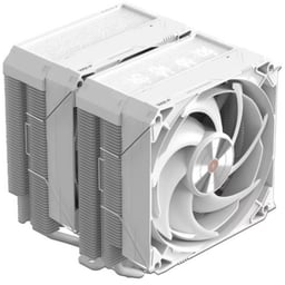 Disipador Alseyes Q120DT Plus Para CPU / Intel Y AMD / 1X120MM / 3000RPM / Blanco / AS.01.11.0012