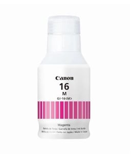 Botella de Tinta Canon GI-16 Magenta 70ML Para GX6070, GX7010, 4419C001AA